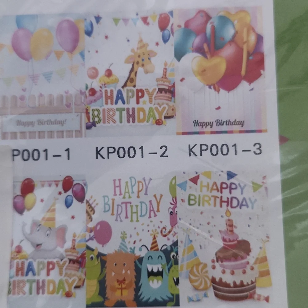 DIY Diamond Painting Birthday Cards Set Of 6